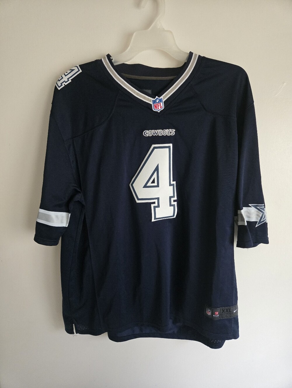 Dallas Cowboys Nike Dak Prescott #4 Jersey